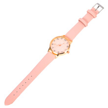 Modieus Dameshorloge Roze Met Verstelbare Riem En