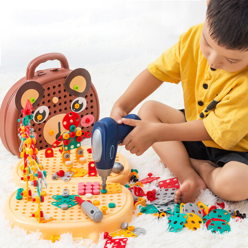 Magic Montessori Play Toolbox, Φορητή Εργαλειοθήκη με Ενδιαφέροντες Χαρακτήρες για Παιδιά 1