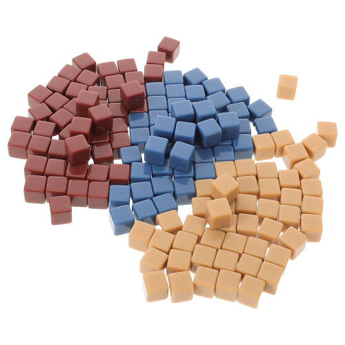 600 Pcs 8 Mm Acrylic Six Sided With Storage Box 2