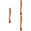 3pcs Wooden Accessory Camping Handle Replacement Wooden Grip 7