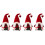 4Pcs Valentine's Day Gnome Plush Doll Ornament 6