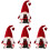 4Pcs Valentine's Day Gnome Plush Doll Ornament 4