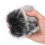 Protetor de vento peludo para microfone, para uso interno e externo, com redução de ruído do vento, compatível com o microfone SG108, espuma 2