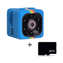 Mini-Überwachungskamera Full HD 1080p, versteckte HD-Kamera, Bewegungserkennung, tragbare Mini-Kamera, Nachtsicht, wiederaufladbarer Akku, kompaktes