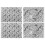 DIY Embossing Folder Set, Plastic Embossing Folders with Easy to Use Functionality, Craft Tool for Card Making and Scrapbooking, Ideal for Creating 2
