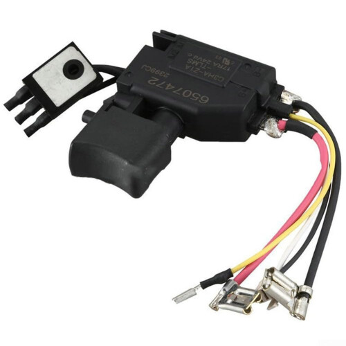 Electric Drill Replacement Switch Compatible with Makita BDF456, Durable Metal, Variable Speed Control 1