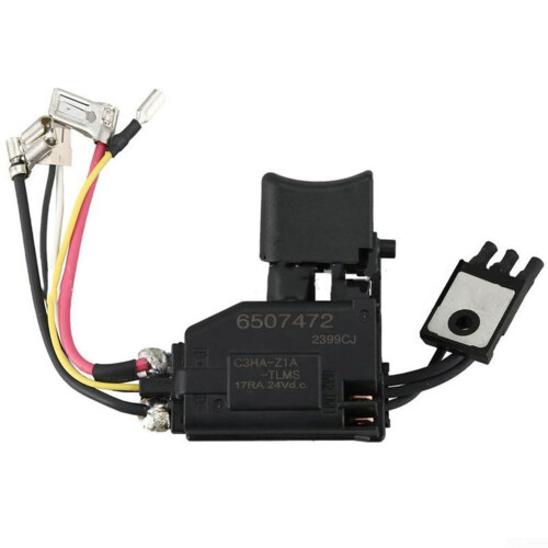 Electric Drill Replacement Switch Compatible with Makita BDF456, Durable Metal, Variable Speed Control 2