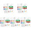 5 Sets Acrylic Blank Angels Blanks Crystals Key Ring Lovers 2