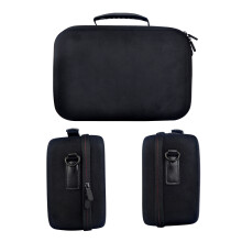 2Pcs Black Storage Bag Shockproof Carry Case