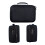 2Pcs Black Storage Bag Shockproof Carry Case 1