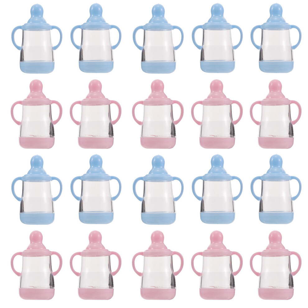 20Pcs Baby Shower Candy Bottles Plastic Boxes Party Favors Artibetter