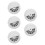 5Pcs Cash Hidden Container White Plastic Secret Safe Box for Valuables 6