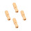 4Pcs Wood Foosball Table Replacement Handles Grip For Soccer Table 4
