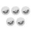 5Pcs Cash Hidden Container White Plastic Secret Safe Box for Valuables 9