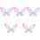 5Pcs Performance Butterfly Wing Cosplay Party Prop 5