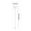 4Pcs Reusable Sky-Blue Silicone Swizzle Sticks for Beverages 2