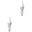 2 Count Flag Pole Ornament Topper Head Stable Flagpole 3
