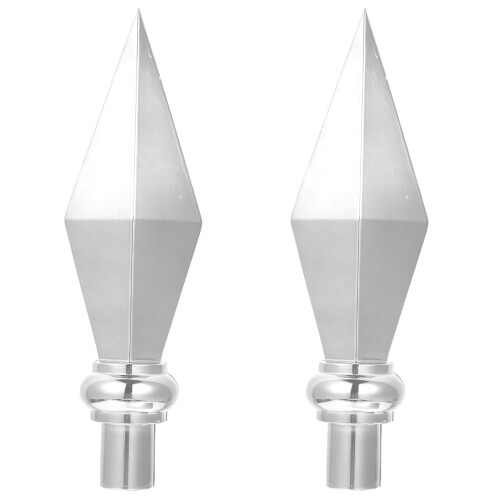 2 Count Flag Pole Ornament Topper Head Stable Flagpole 1