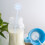4Pcs Reusable Sky-Blue Silicone Swizzle Sticks for Beverages 5
