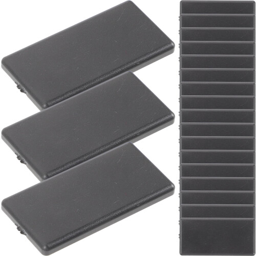 80 Pcs Aluminum Profile End Cap 2040 Extrusion Protector Accessory