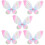 5Pcs Performance Butterfly Wing Cosplay Party Prop 10