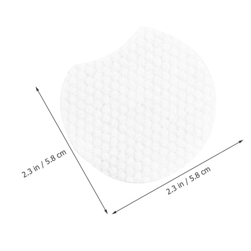 2400 Pcs Thick Disposable Makeup Remover Pads For Face Cleaning 2
