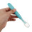 2Pcs Silicone Baby Spoon Double Head Soft Feeding in Sky-Blue 6