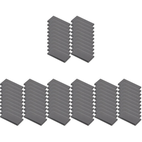 80 Pcs Aluminum Profile End Cap 2040 Extrusion Protector Accessory 2