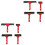 8 Pcs Drill Roller Soft Rubber Oil Painting Tools 7