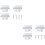 8 Pcs Aluminum Z-Type Solar Mount Bracket For Caravan System 7