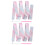 2Pcs Shining Pink Performing Streamers for Gymnastics Dance 1