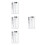 4Pcs High Precision Sec Diameter Film Ruler Crack Width Gauge 10