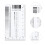4Pcs High Precision Sec Diameter Film Ruler Crack Width Gauge 11