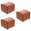 3 Pieces Watch Box For Men Single Display Storage Case Decorative 7