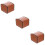 3 Pieces Watch Box For Men Single Display Storage Case Decorative 9