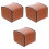 3 Pieces Watch Box For Men Single Display Storage Case Decorative 3