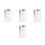 4Pcs High Precision Sec Diameter Film Ruler Crack Width Gauge 4