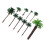 30 Pcs Coconut Artificial Trees For Cake Topper Dollhouse 3