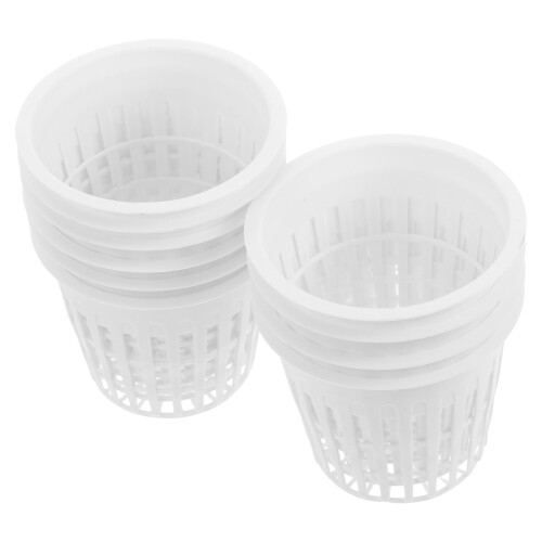 30Pcs Hydroponic Plastic Net Planter Pots for Indoor and Orchid Plants