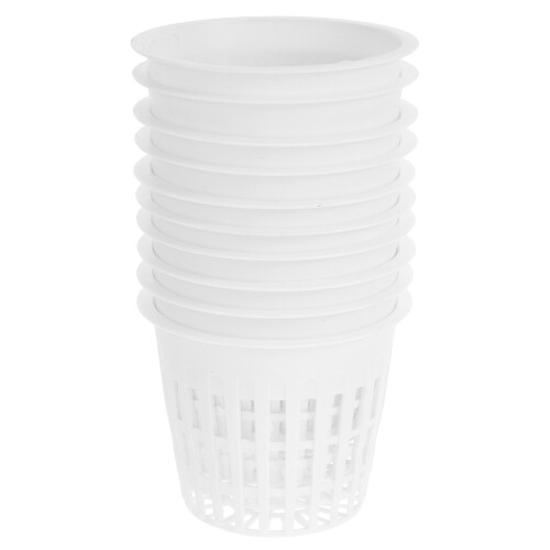 30Pcs Hydroponic Plastic Net Planter Pots for Indoor and Orchid Plants 1