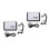 2Pcs Home Use Silver USB Cassette Player with Automatic Tape Reverse 4