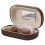 2Sets Eye Care Lens Case Brown Plastic Outer Inner Storage Set 3