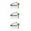 30 Pcs Coconut Artificial Trees For Cake Topper Dollhouse 8