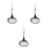 3Pcs Fine Mesh Skimmer Spoon - Stainless Steel With Handle 6