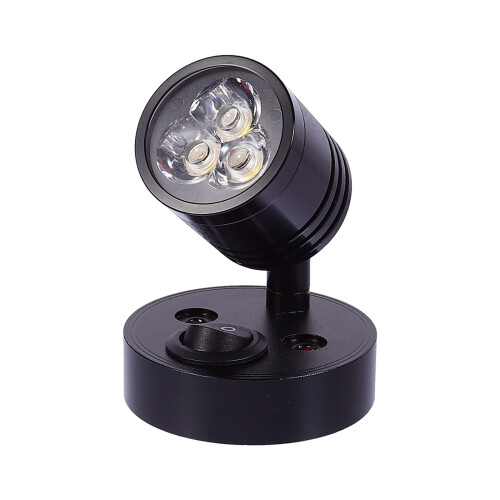 3 Pcs 12v Wall Light Trailer Ceiling Outside Lamps For Black