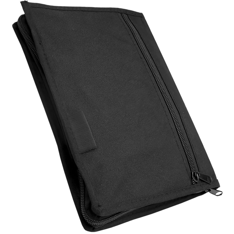 Car Document Organizer With Multicompartment Storage And Spillproof Zipper For Glove Box 9044945638370