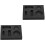 2Pcs Multi-Use Graphite Ingot Mold For Metal Casting And Melting Tool 5