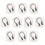 20Pièces Clips Natation Noir Protection Durable 1