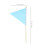 24 Pcs Lawn Marking Flags Dedicated Equipment Bamboo 4