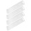 20 Pcs Kitchen Protective Sleeves Cutter Guards White 1